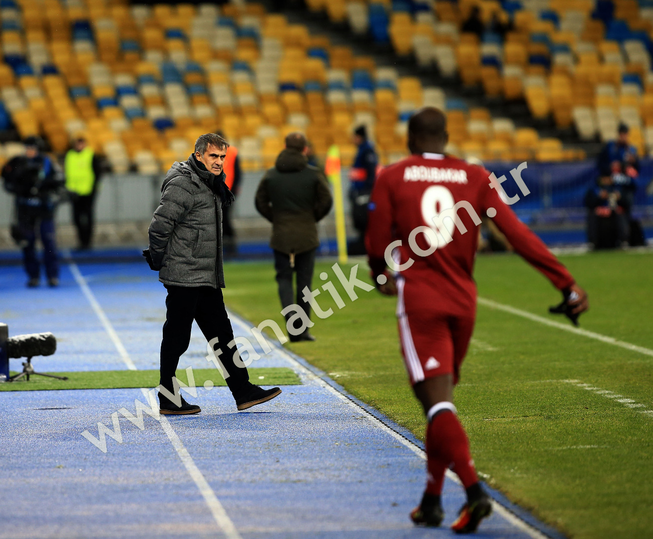 Aboubakar'a tarihi ceza!