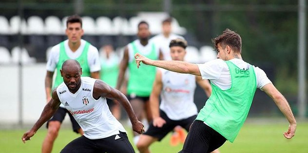 Kartal pas ve şut çalıştı