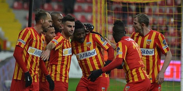 Kayserisporlu futbolculardan yeni yıl mesajı