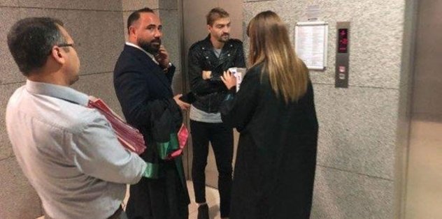 Mete Kalkavan'a küfür davasında Caner Erkin hakim karşısına çıktı