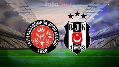 Fatih Karagümrük - Beşiktaş Maçı İçin Geri Sayım Başladı