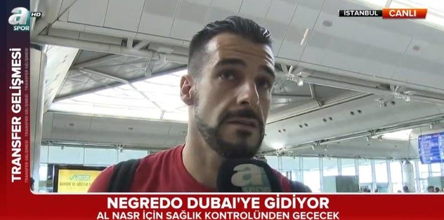 Negredo Al Nassr için Dubai'ye gidiyor!