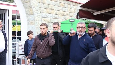 Orkun Kökçü'nün vefat eden babaannesi son yolculuğuna uğurlandı