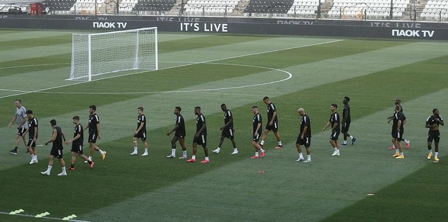 Selanik'te dostluk rüzgarları... PAOK'tan Beşiktaş'a Türkçe jest!