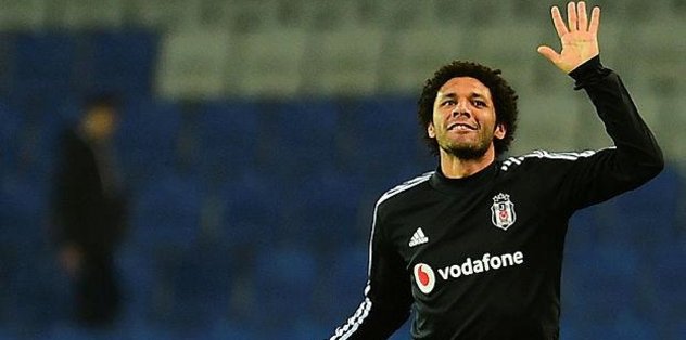 Elneny Beşiktaş'a veda etti