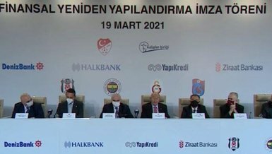 Son dakika spor haberleri: Süper Lig'in dört büyükleri ile Bankalar Birliği borç yapılandırması konu