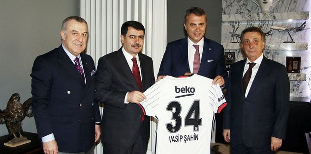 Vasip Şahin'den, Fikret Orman'a ziyaret