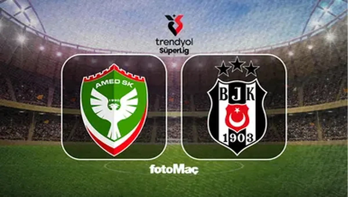 Amedspor-Beşiktaş Maçı Canlı İzle! Saat ve Kanal Bilgileri Burada